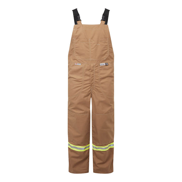 Portwest® Avenger 12oz Duck Bib Pants , Brown Tall, Size XXXL (IAS3122BRTXXXL) Each