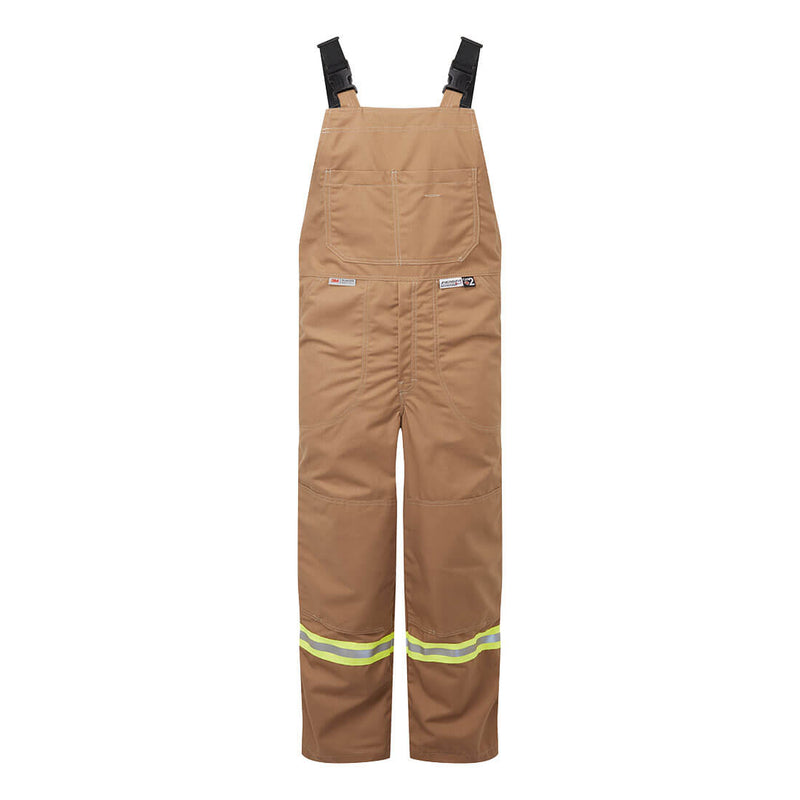 Portwest® Avenger 12oz Duck Bib Pants , Brown Tall, Size XXXL (IAS3122BRTXXXL) Each