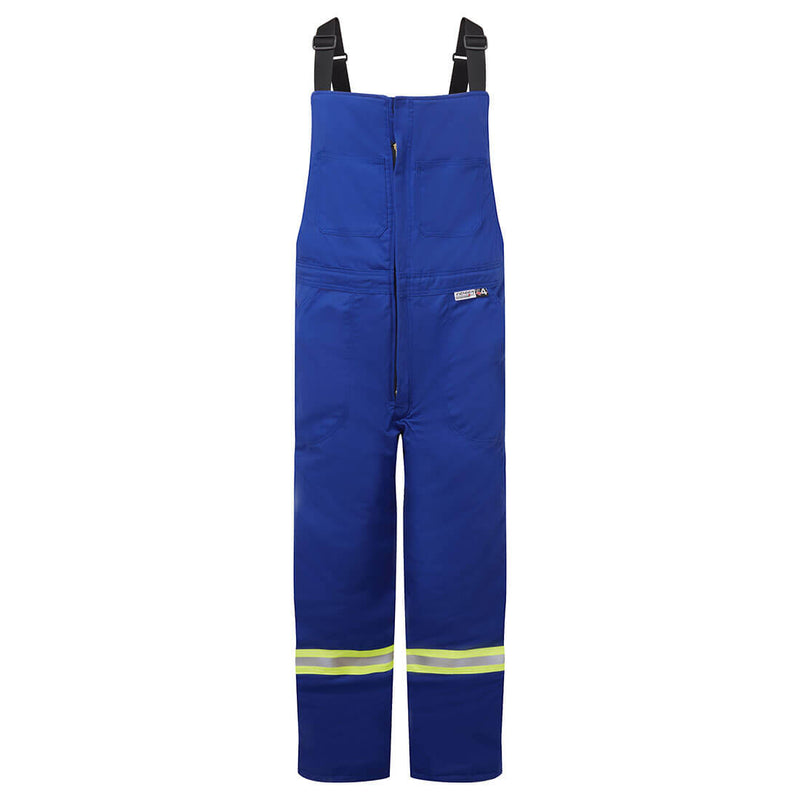 Portwest® Avenger 9oz Insulated Bib Pant, Royal Blue, Size L (IAS3225RBRL) Each