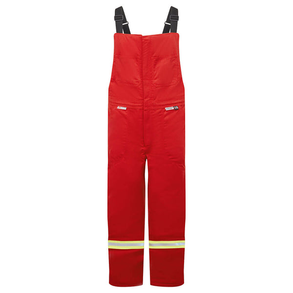Portwest® Avenger 9oz Insulated Bib Pant, Red, Size XL (IAS3225RERXL) Each