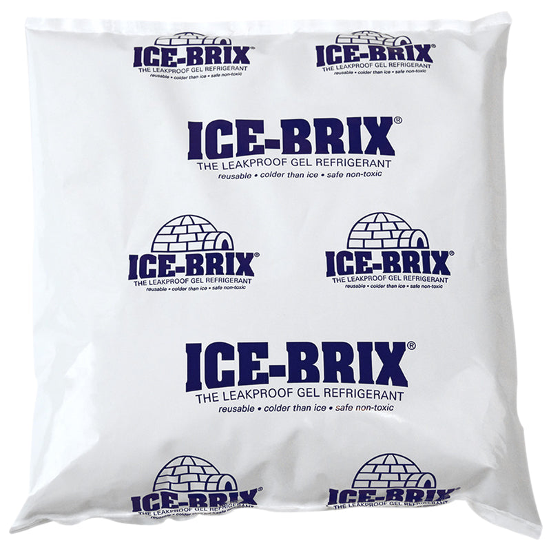 6 1/4 x 6 x 1" - 16 oz. Ice-Brix® Cold Packs (IB16BPD) Case Of 18