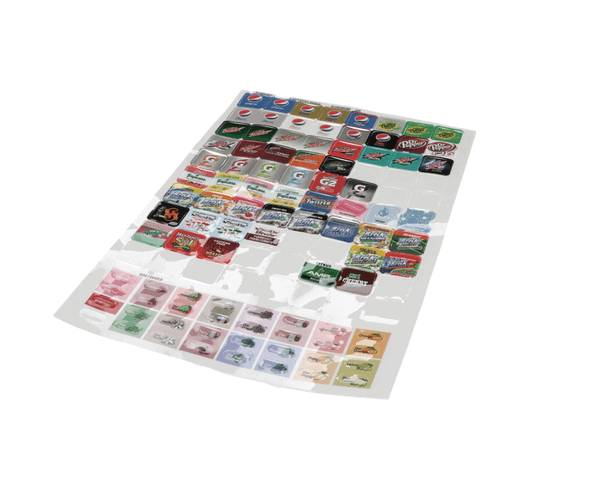 CORNELIUS 620921358 DECAL-SET PEPSI FLAVOR FUSION (ICO1041449) Each