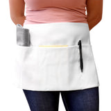 Hospeco® Mariposa Waist Apron 26x12 White, Case of 48 (HOSWAISTAPRON-WHT-CS) Case of 48
