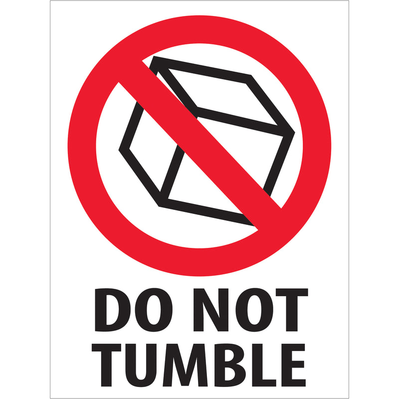 3 x 4" - "Do Not Tumble" Labels (IPM311) Roll Of 500