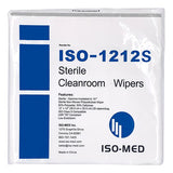 Iso-Med Sterile Iso-Wipe 12x12 Non-Woven Poly/Cellulose Wiper, Bag of 20 (HOSISO-1212S) Bag of 20