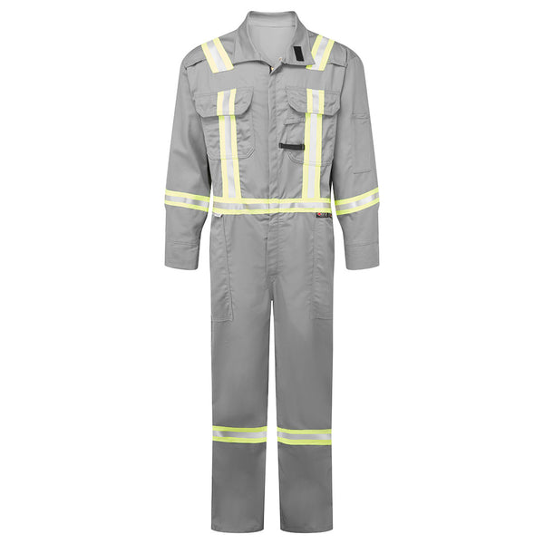 Portwest® Ultrasoft 7oz Deluxe Coverall, Gray, Size 66 (IUS102GRR66) Each