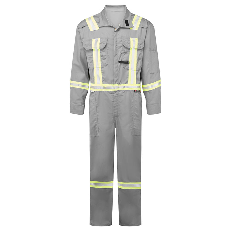 Portwest® Ultrasoft 7oz Deluxe Coverall, Gray, Size 66 (IUS102GRR66) Each