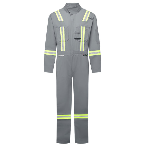 Portwest® Ultrasoft 9oz Contractor Coverall, Gray, Size 54 (IUS106GRR54) Each