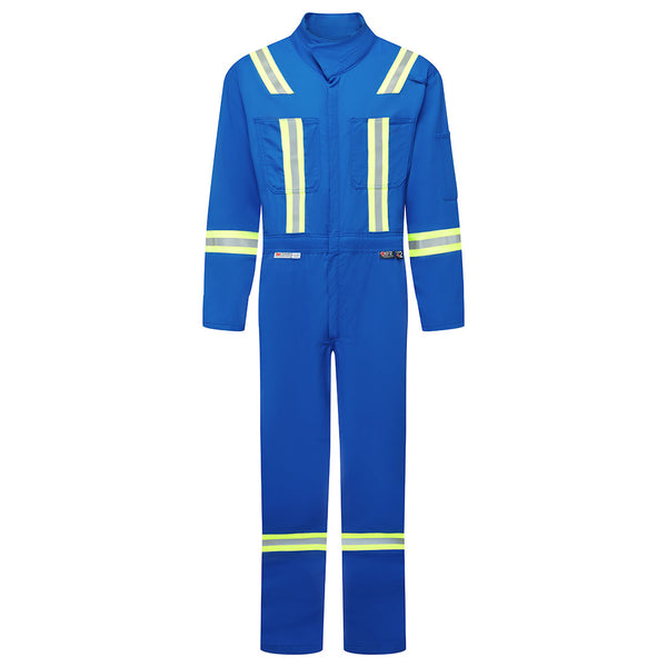 Portwest® Ultrasoft 7oz Contractor Coverall, Royal Blue, Size 52 (IUS107RBR52) Each