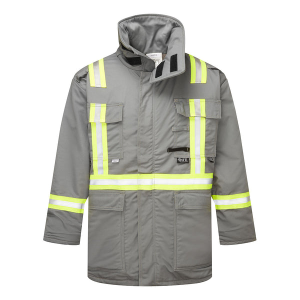 Portwest® Ultrasoft 9oz Insulated Parka , Gray, Size XXXL (IUS215GRRXXXL) Each