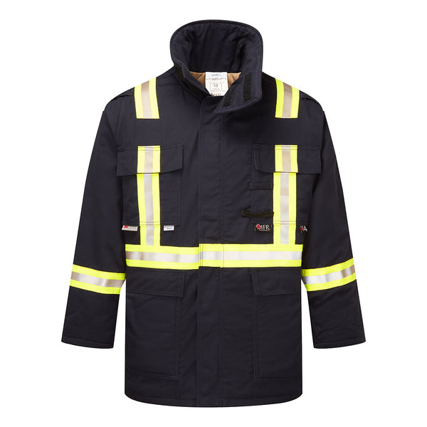 Portwest® Ultrasoft 9oz Insulated Parka , Navy, Size 4XL (IUS215NAR4XL) Each