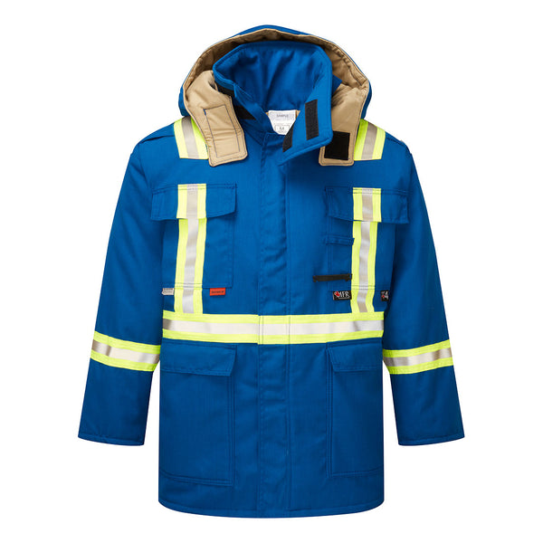 Portwest® Ultrasoft 9oz Insulated Parka , Royal Blue, Size M (IUS215RBRM) Each