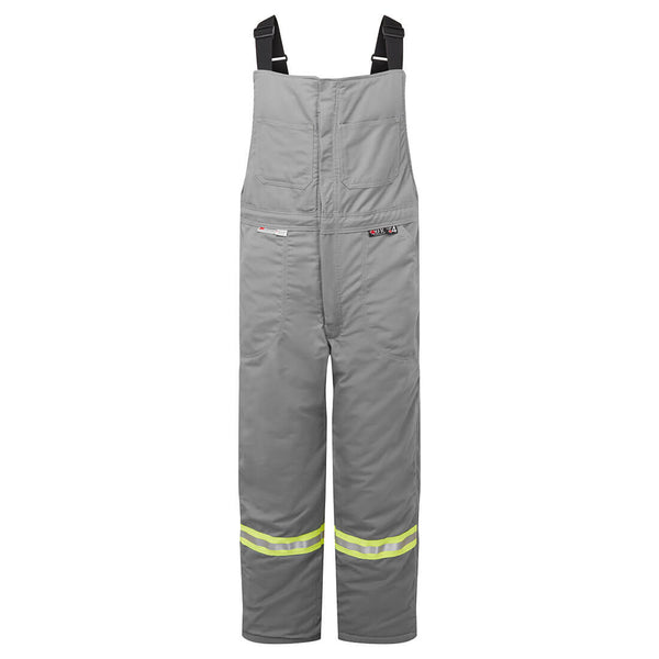 Portwest® Ultrasoft 9oz Insulated Bib Pant, Gray, Size XXXL (IUS225GRRXXXL) Each