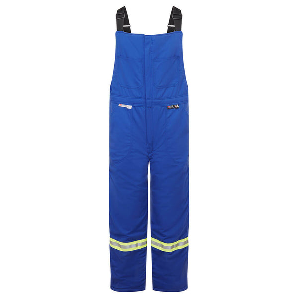 Portwest® Ultrasoft 9oz Insulated Bib Pant, Royal Blue, Size M (IUS225RBRM) Each