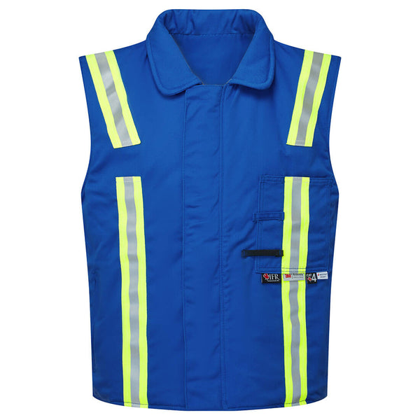 Portwest® Ultrasoft 9oz Insulated Vest, Royal Blue, Size 4XL (IUS240RBR4XL) Each