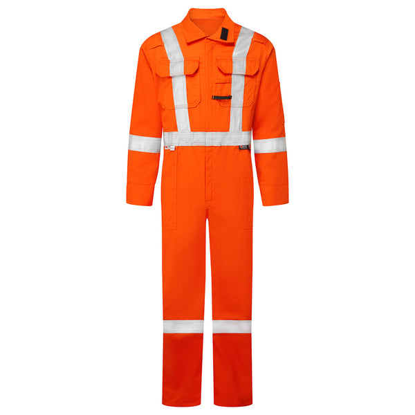 Portwest® Ultrasoft 7oz Deluxe Coverall, Orange, Size 62 (IUS408ORR62) Each