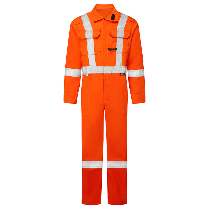 Portwest® Ultrasoft 7oz Deluxe Coverall, Orange, Size 62 (IUS408ORR62) Each