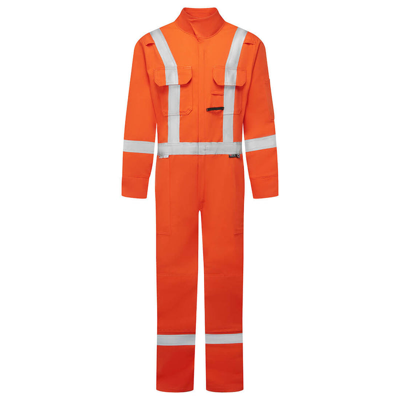 Portwest® Ultrasoft 9oz Deluxe Coverall, Orange, Size 36 (IUS409ORR36) Each