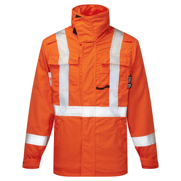 Portwest® Ultrasoft 7oz Shell Jacket , Orange, Size M (IUS413ORRM) Each