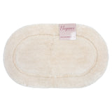 Arkwright Home® Elegance Oval Bath Rug, 24x40, Beige, Case of 8 (ELEOV-2440-BG) Case of 8