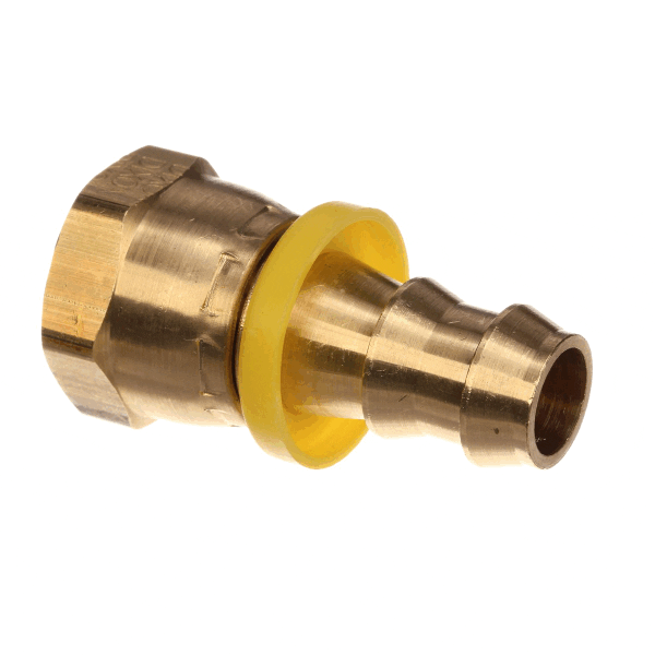 Jackson 4730-011-93-99 Fitting, 1/2 Pushlok Female Brass (JAC4730-011-93-99) Each