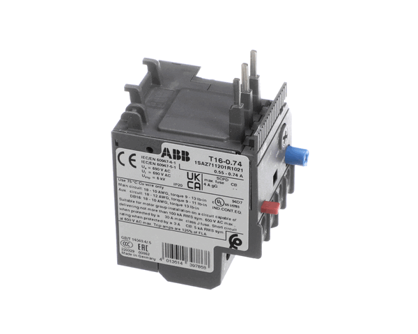 Jackson 50001292 Overload, .43-.65A 600V(Mt03D) (JAC50001292) Each