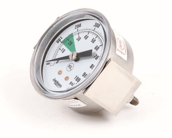 Jackson 6680-011-86-42 Guage,0-100 Psi W/Grn Zone Pressure (JAC6680-011-86-42) Each
