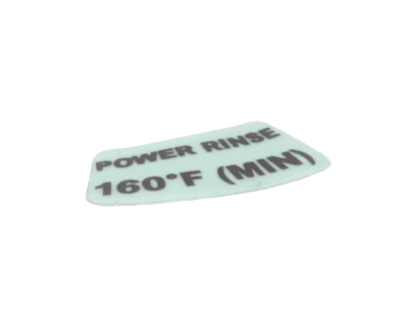 Jackson 9905-003-01-31 Power Rinse 160 Decal (JAC9905-003-01-31) Each