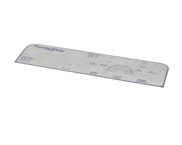 Jackson 9905-003-97-36 Decal,Tempstar Control Box, Rotary Switc (JAC9905-003-97-36) Each