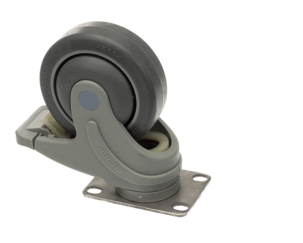 JBT 009080561 Caster,Rigid W/Brake,4,Nylon (JBT009080561) Each