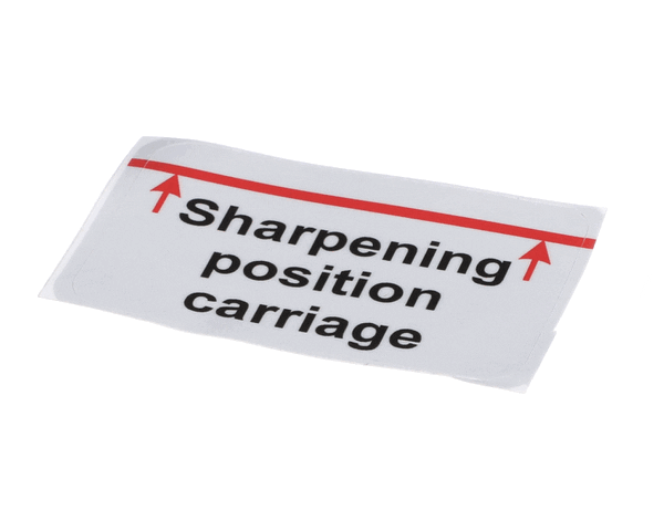 Jaccard 63.008J20 Label, Sharpening Position (JCC63-008J20) Each