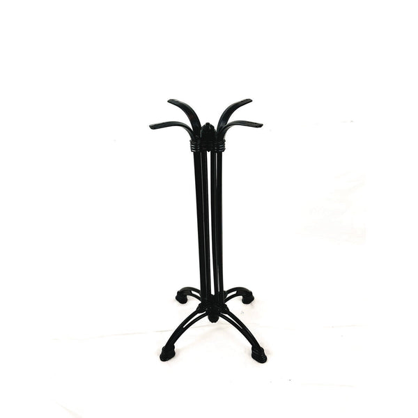 JMC Furniture Topalit Tables, Round, 24" dia x 42"h, Washington Pine Top, Black Aluminum Base/Legs (JMC106A24R7) Each