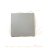 JMC Furniture Topalit Tables, Square, 32 x 32 x 44, Brushed Silver Top, Black Iron Base/Legs (JMC106P32322) Each