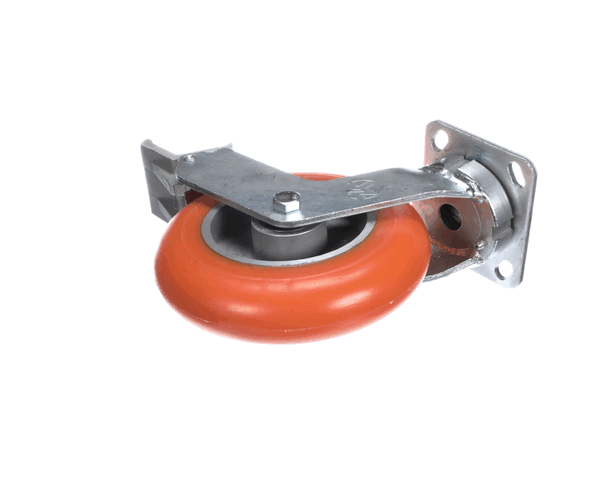 Jones Zylon 486822 Cstr, 8" Orange Swivel W/Brake (JON486822) Each