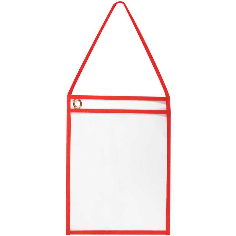 9 x 12" Red Deluxe Job Ticket Holders (JTH126) Case Of 15
