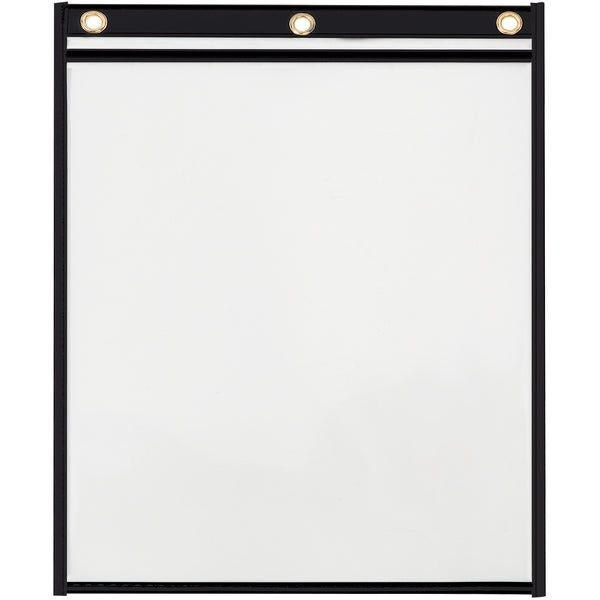 9 x 12" Heavyweight Job Ticket Holders - Black (JTH150) Case Of 15