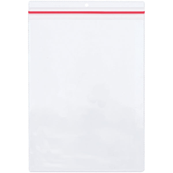 9 x 12" Industrial Zippered Job Ticket Holders (JTH161) Case Of 15