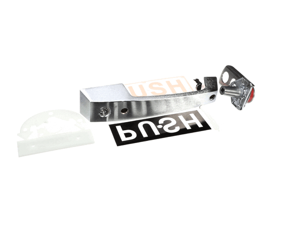 Kason 11229C00024 Pull Handle W/948 4" Bru Chr (KAS11229C00024) Each