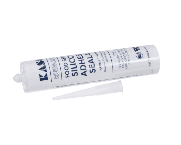 Kason 3700-Clear Food Grade Silicone Sealant (KAS3700-CLEAR) Each