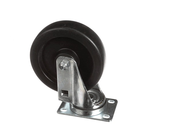 Kason 6C525001Hdp Plate Mount Caster W/ 5" Wheel, No (KAS6C525001HDP) Each