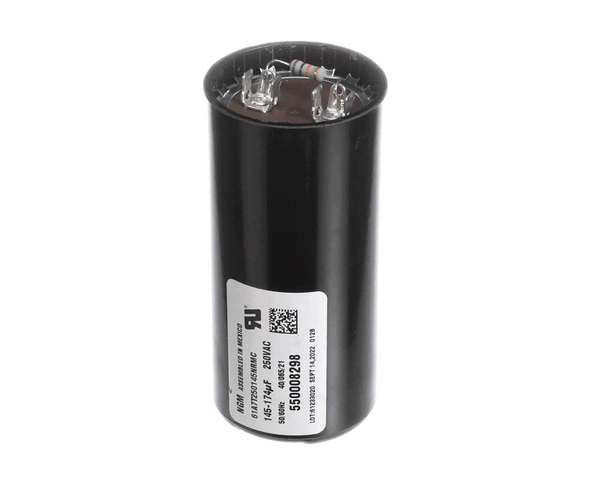 Kolpak 550008298 Capacitor Start 145-174 Mfd @ 250V W/ Re (KLP550008298) Each