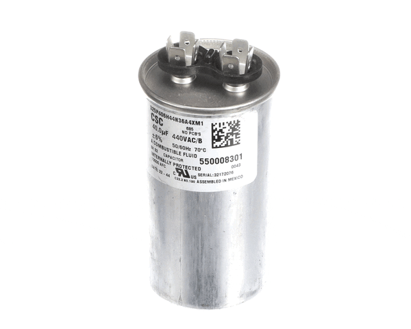 Kolpak 550008301 Capacitor Run 40 Mfd @ 440V Ngm 325P406H (KLP550008301) Each