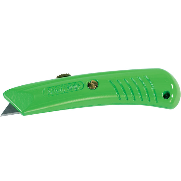 RSG-383 Safety Grip Utility Knife - Neon Green (KN112) Case Of 10