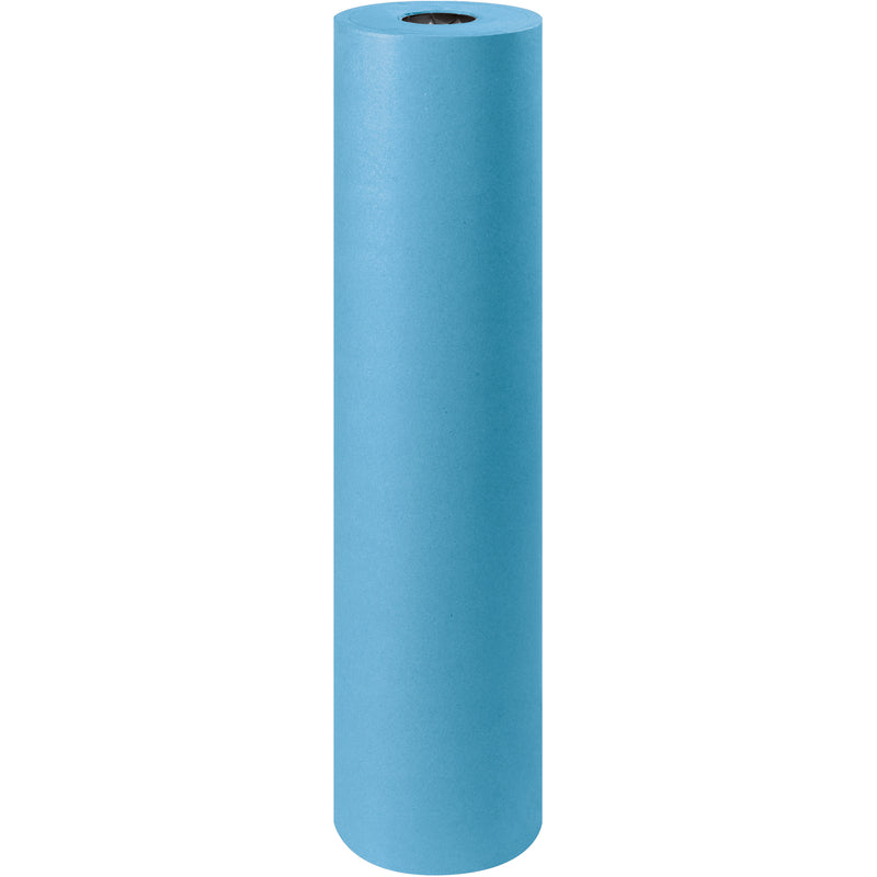 36" - 50 lb. Blue Kraft Paper Rolls, Roll Of 1 Roll Of 1