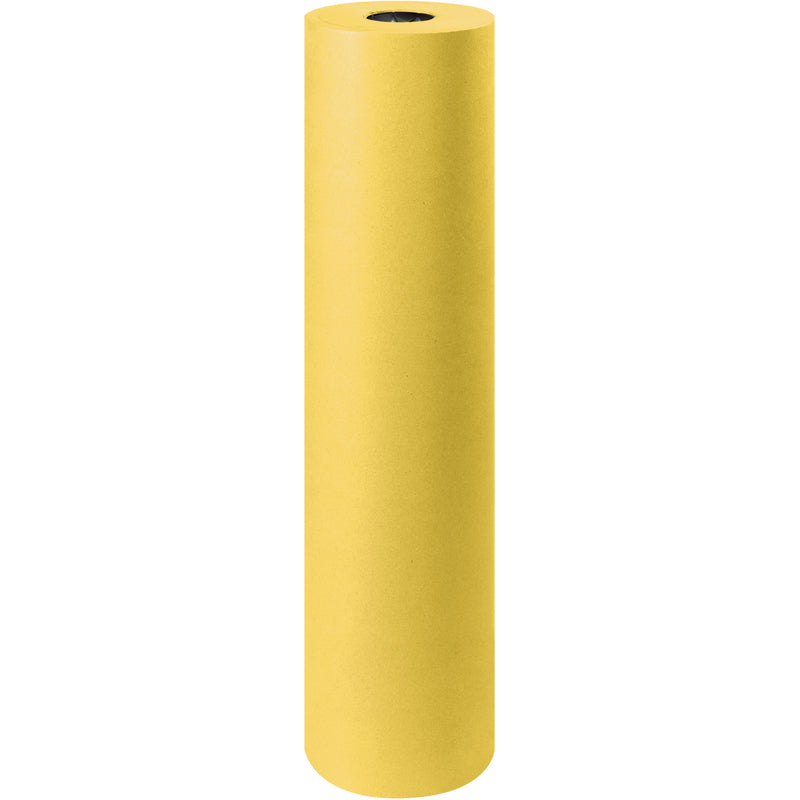 36" - 50 lb. Yellow Kraft Paper Rolls (KP3650YE) Roll Of 1