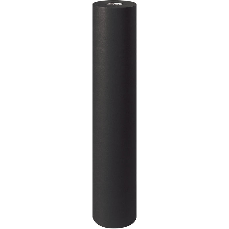 48" - 50 lb. Black Kraft Paper Rolls, Roll Of 1 Roll Of 1