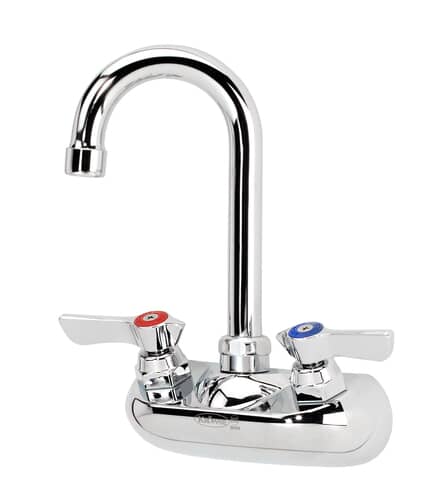 Krowne 10-400L Silver Series 4 Center Wall Mount Faucet (KRW10-400L) Each