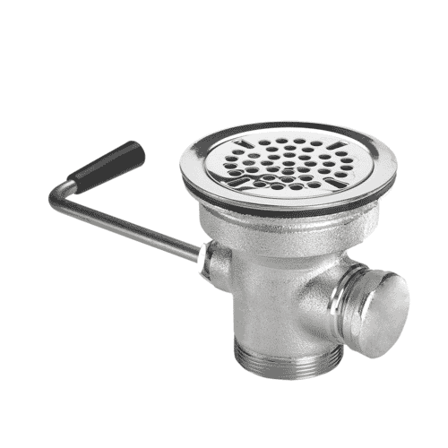 Krowne 22-204 3-1/2 Twist Waste Drain With 1-1/4 Overf (KRW22-204) Each
