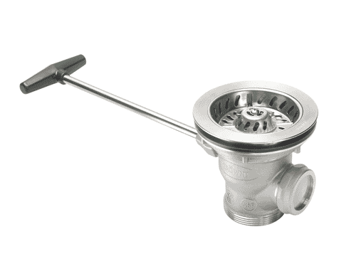 Krowne 22-800 Rotary Waste Drain, 1-1/4" Overflow Outl (KRW22-800) Each
