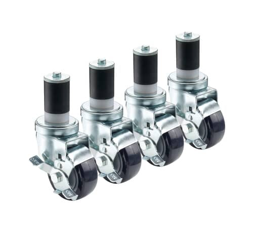 Krowne 28-118S Set Of 1 1/2" Stem Worktable Caster With (KRW28-118S) Each